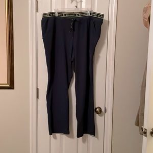 Navy blue scrub pants 2XL